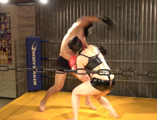 ケイ選手とのミックスボクシング9