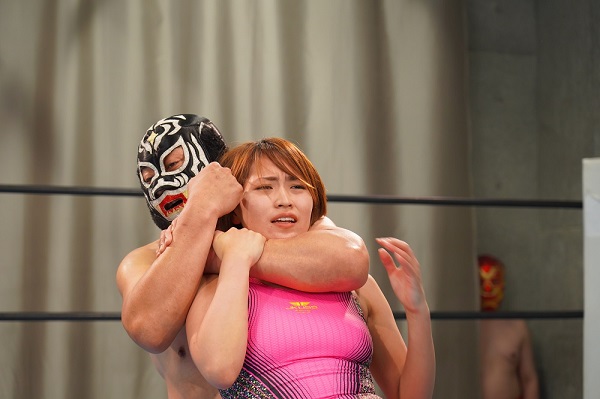 屈強女子の敗北姿